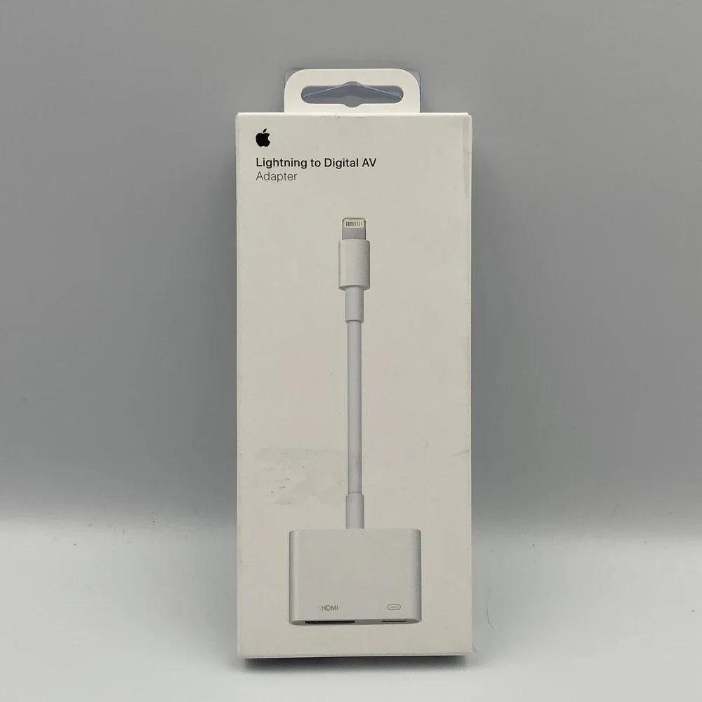 Genuine Apple Lightning to Digital AV Multiport Adapter White MW2P3AM/A (HDMI)